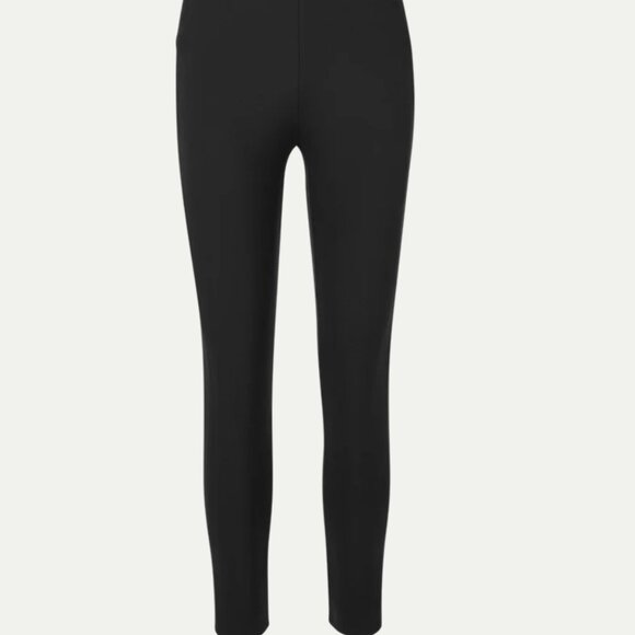 Veronica Beard | Zip-Back Scuba Pant | Black | Size 6 - Picture 2 of 7